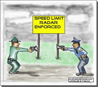 RADAR ENFORCED SPEED LIMIT